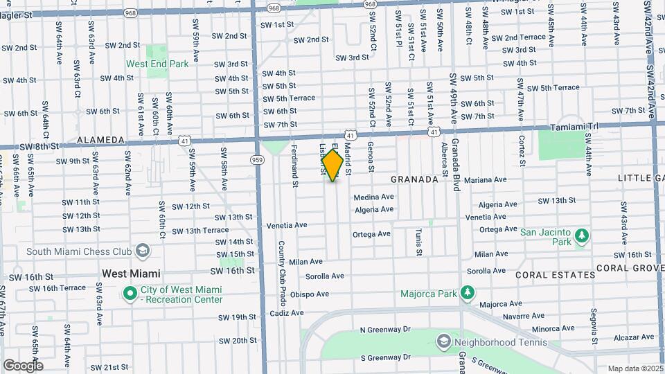 1100 El Rado St Map and Location Details