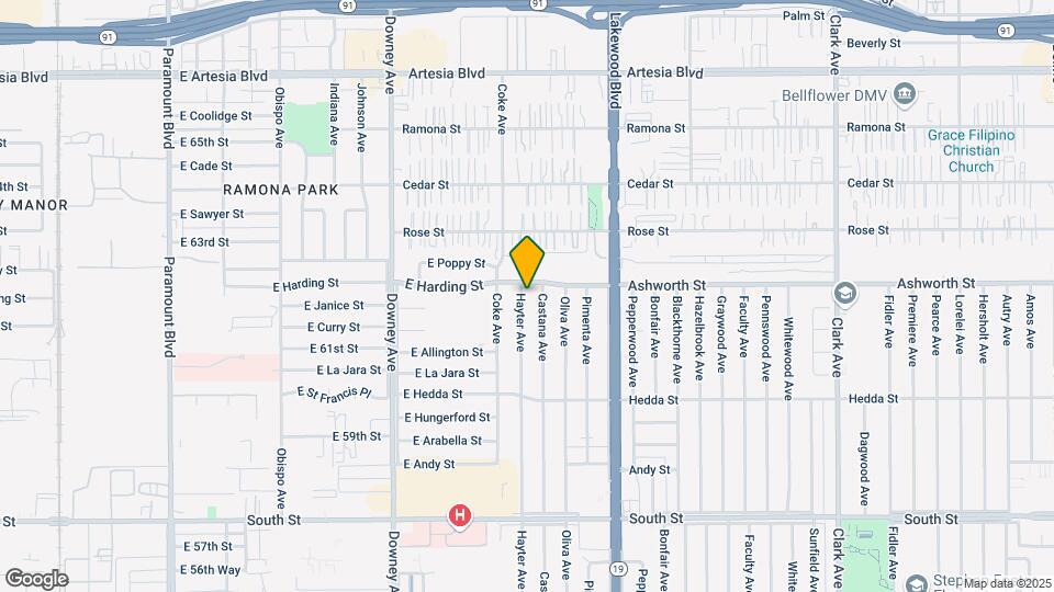 6158 Hayter Ave Mapa y Detalles de la Ubicación