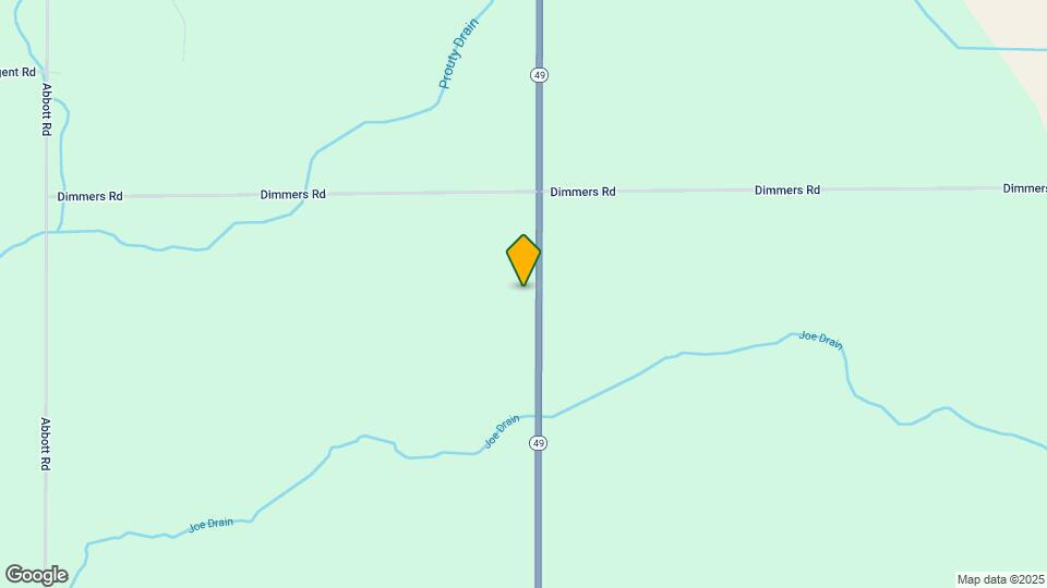 9160 S Edon Rd Map and Location Details