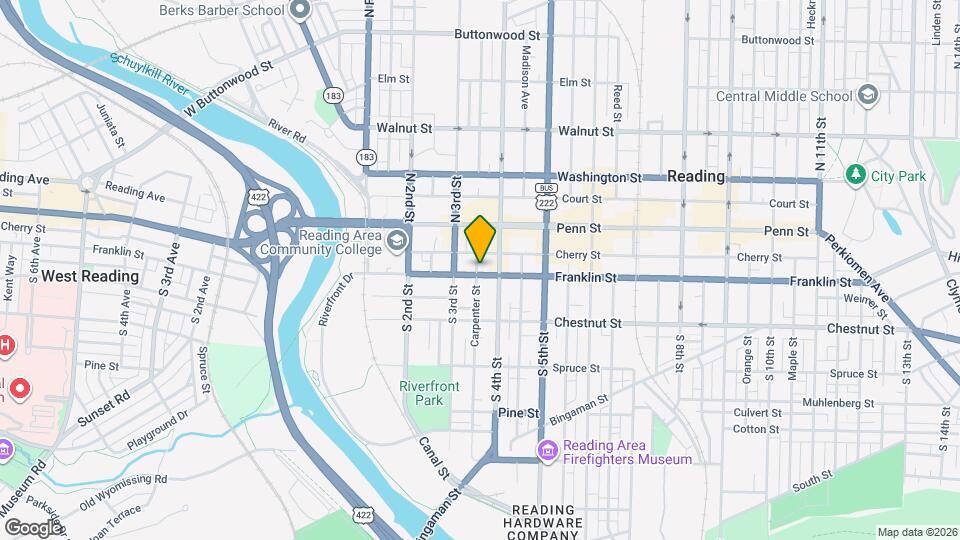 331 Franklin St Map and Location Details