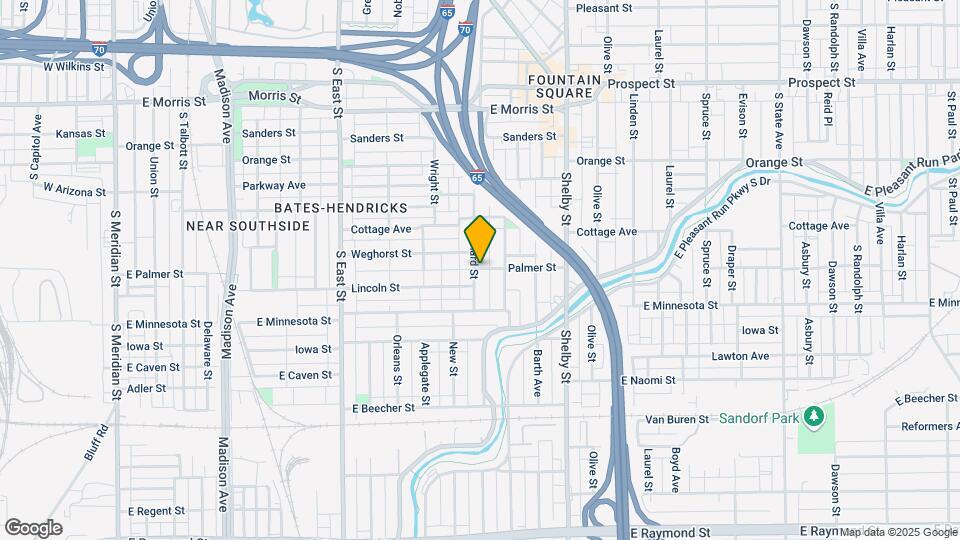 903 Palmer St Map and Location Details