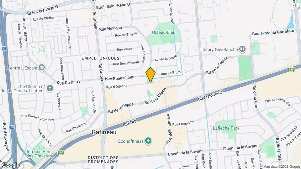 120 Nelligan Rue Map and Location Details