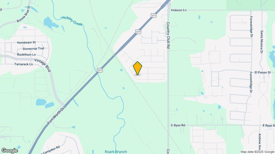 1212 Springcreek Dr Mapa y Detalles de la Ubicación