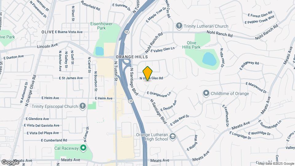 2590 N Robinhood Pl Map and Location Details