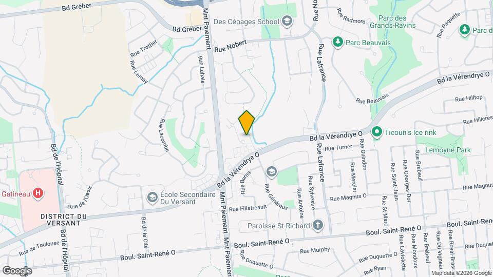 48 Du Côteau Rue Map and Location Details