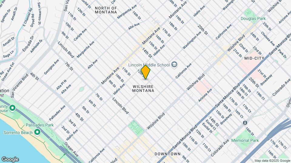 952 12th St Mapa y Detalles de la Ubicación
