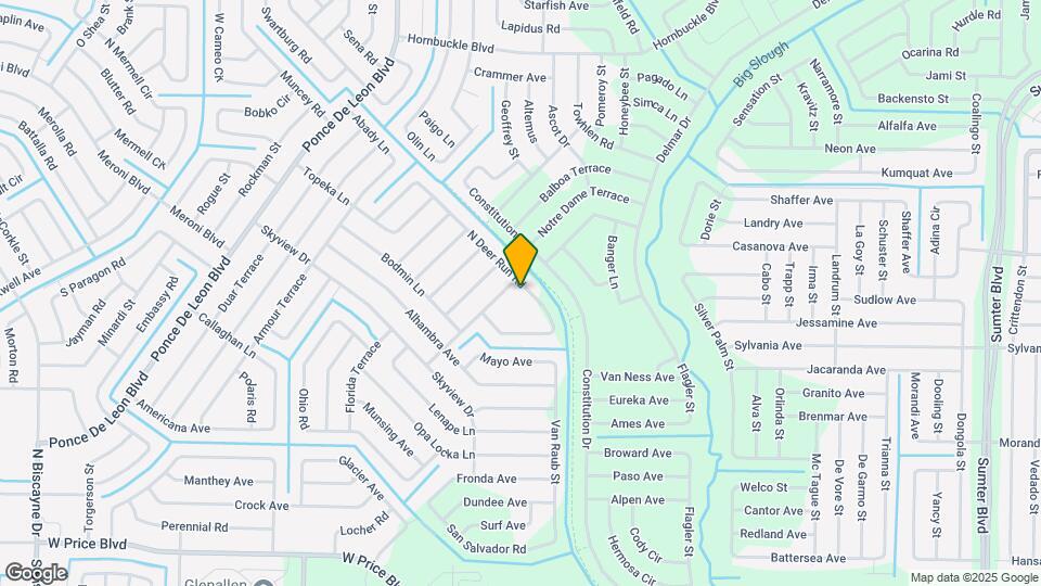 6089 Deer Run Rd Mapa y Detalles de la Ubicación