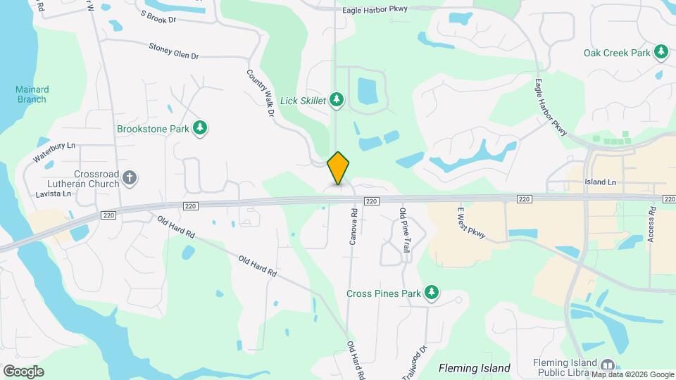 2035 Secret Garden Ln Map and Location Details