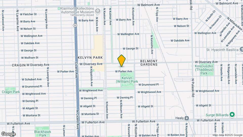 4452-4254 W Parker Ave Map and Location Details