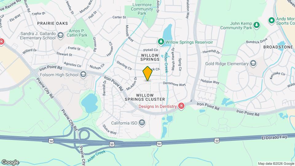 Willow Springs Apartments Map and Location Details