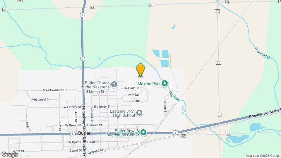 228 S Ivy Ln Map and Location Details