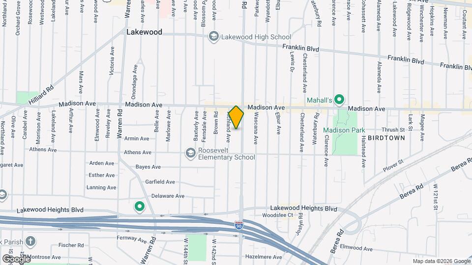 2054 Bunts Rd, Unit Up Map and Location Details