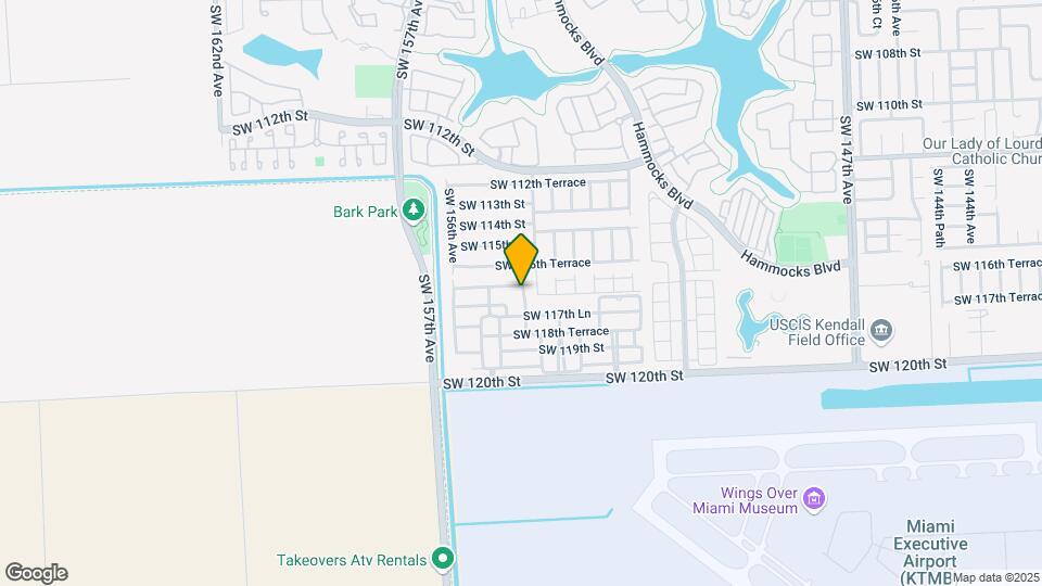 15424 SW 116th Terrace, Unit Apt B Map and Location Details