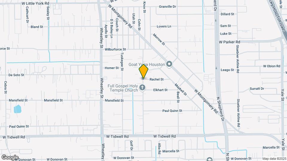 6014 Knox St Map and Location Details