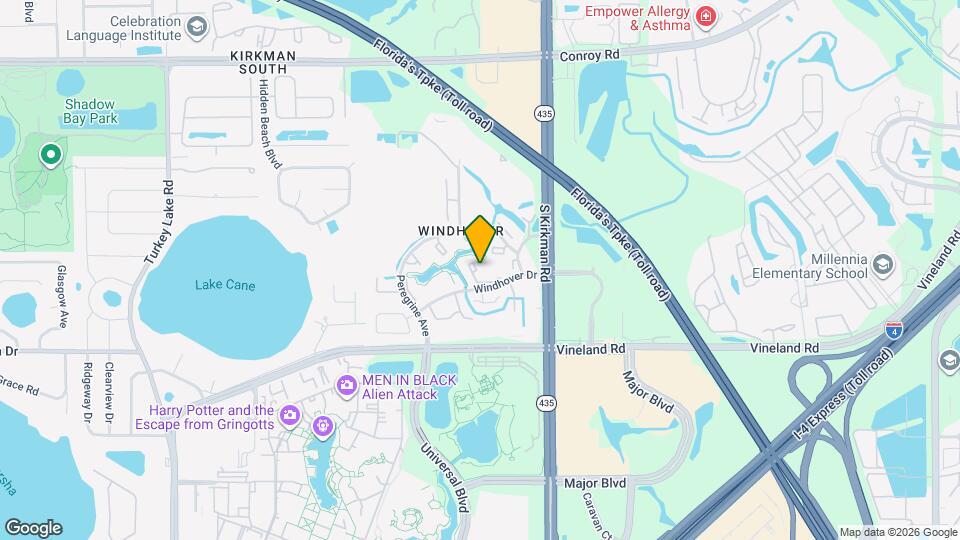 5877 Windhover Dr Map and Location Details