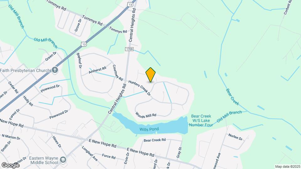 420 Hunters Creek Dr Map and Location Details