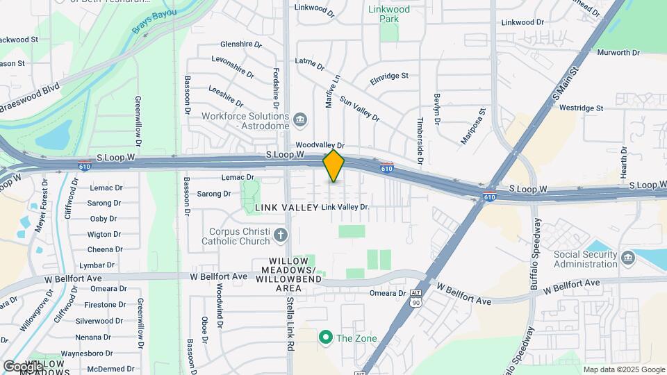 9619 Marlive Ln Map and Location Details