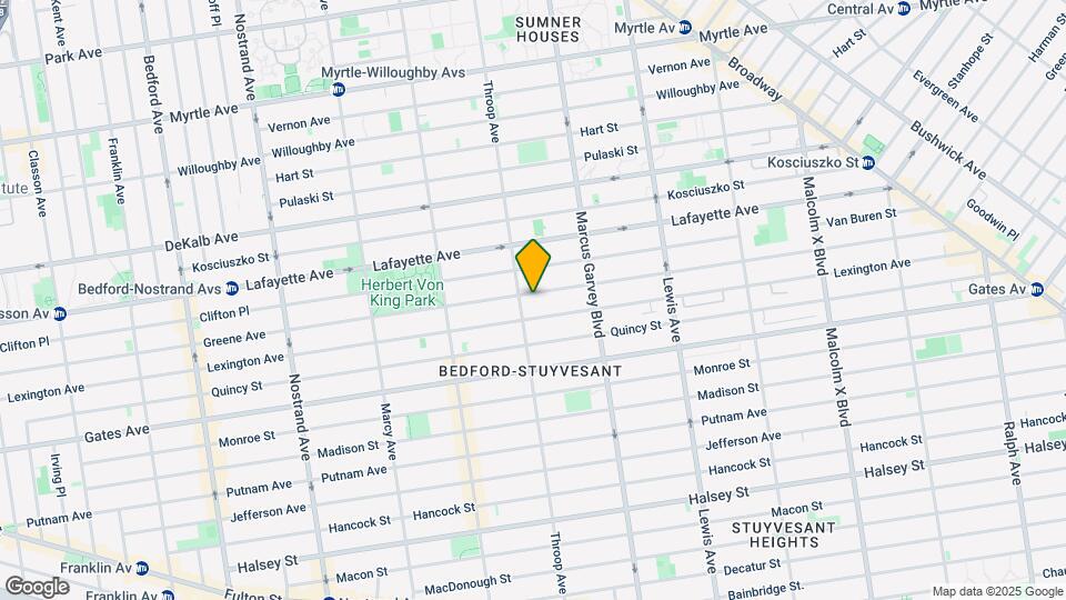 674 Greene Ave Map and Location Details