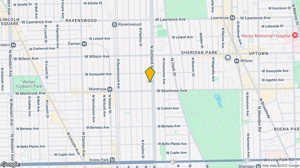 4420 N Ashland Ave, Unit 3W Mapa y Detalles de la Ubicación