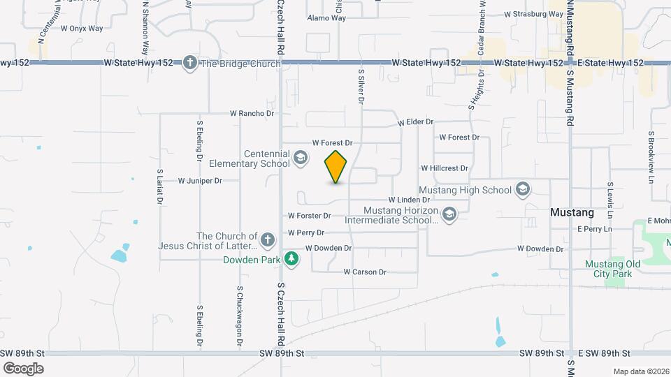 742 W Juniper Dr Map and Location Details