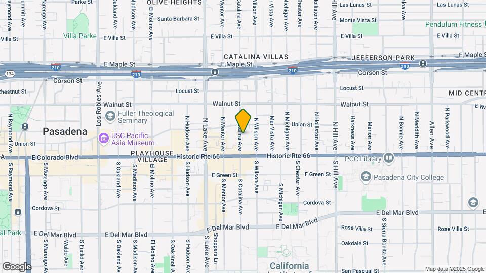 70 N Catalina Ave Map and Location Details