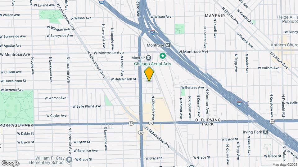 4210 N Kilpatrick Ave Mapa y Detalles de la Ubicación