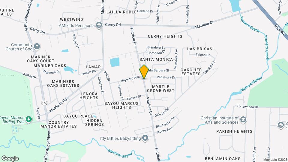 3075 Patricia Dr Map and Location Details