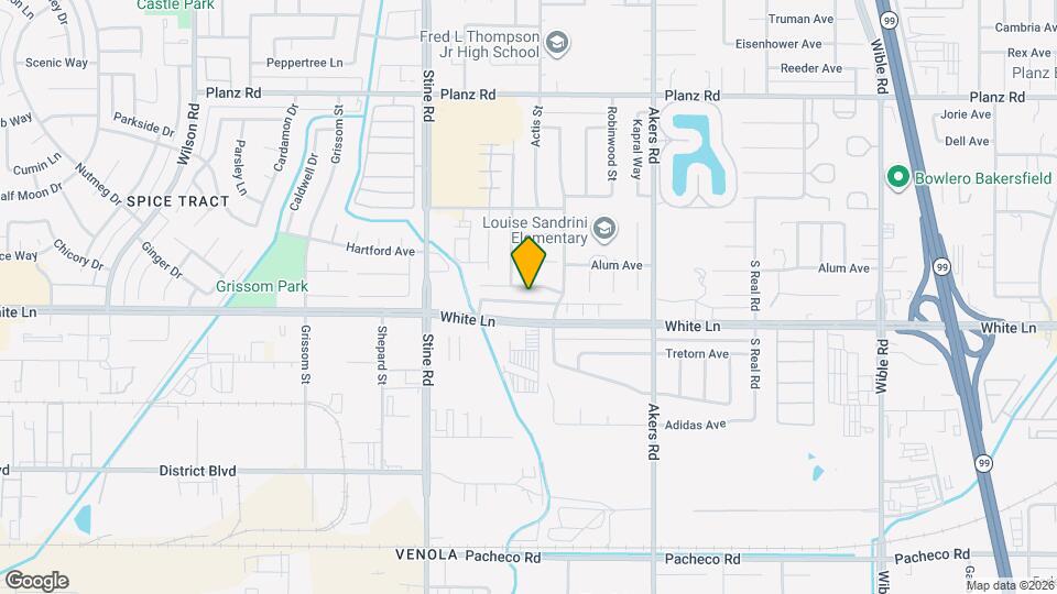 4505 Gardenwood Ln Map and Location Details