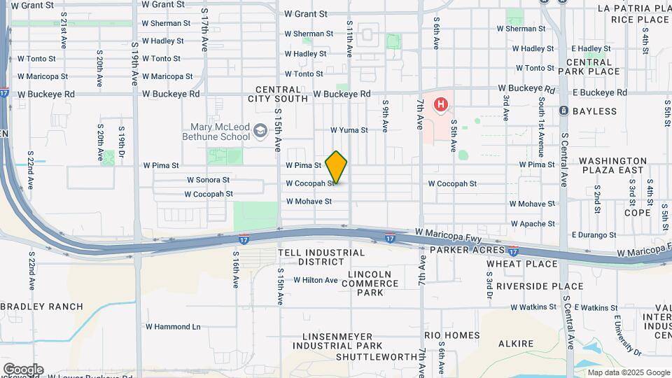 117 W Cocopah St Map and Location Details
