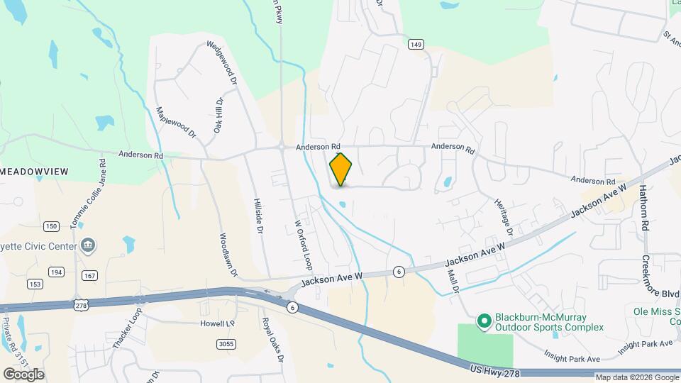 501 Bowie Dr Map and Location Details