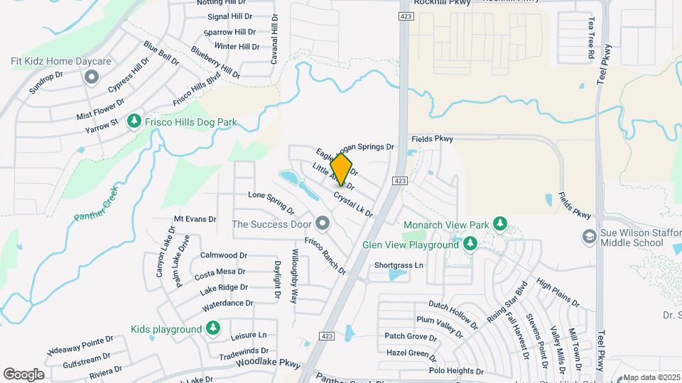 14608 Crystal Lake Dr Map and Location Details