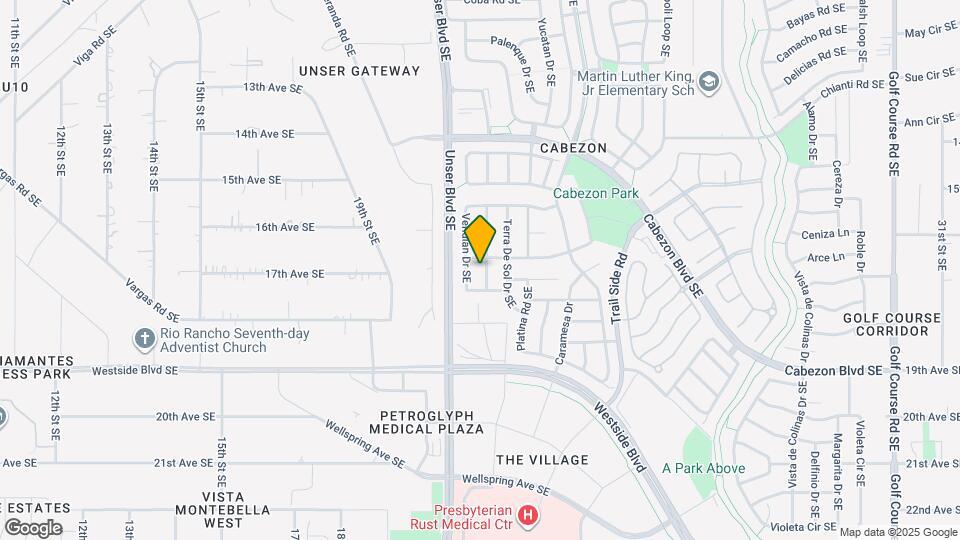 1711 Agua Dulce Dr SE Map and Location Details