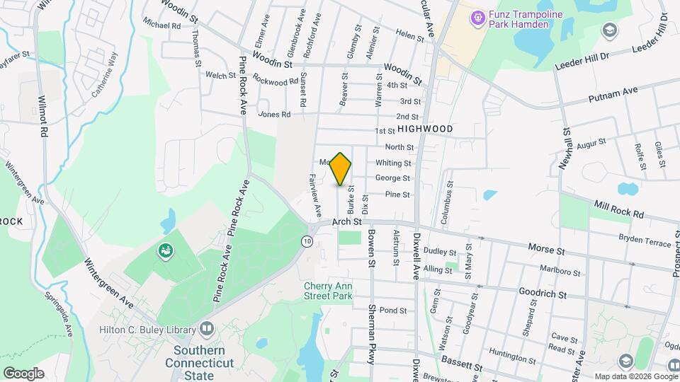 127 Warner St, Unit 2 Map and Location Details