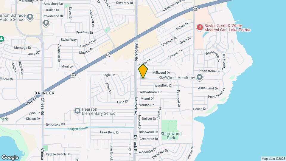 8718 Linda Vista Dr Map and Location Details