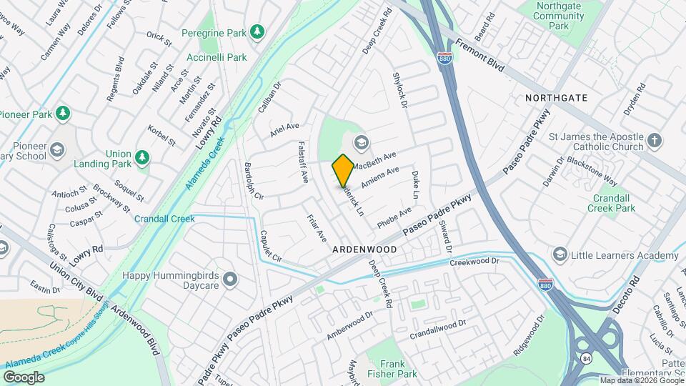 33975 Frederick Ln Mapa y Detalles de la Ubicación
