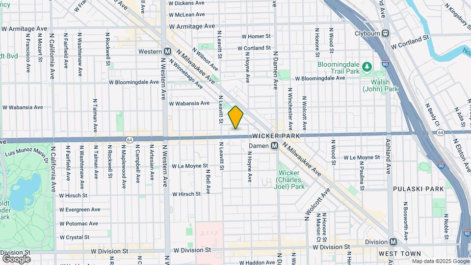 2130 W North Ave Map and Location Details