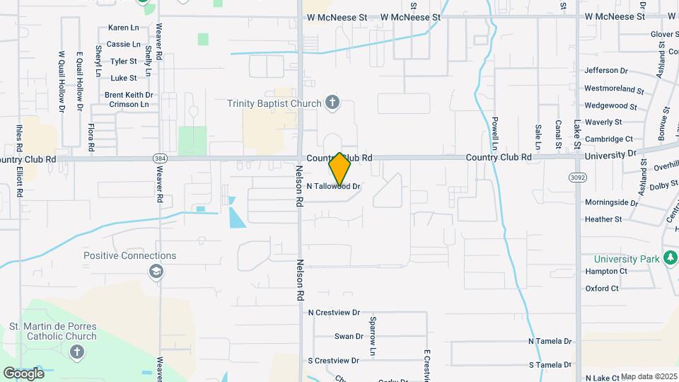 1743 N Tallowood Dr Map and Location Details