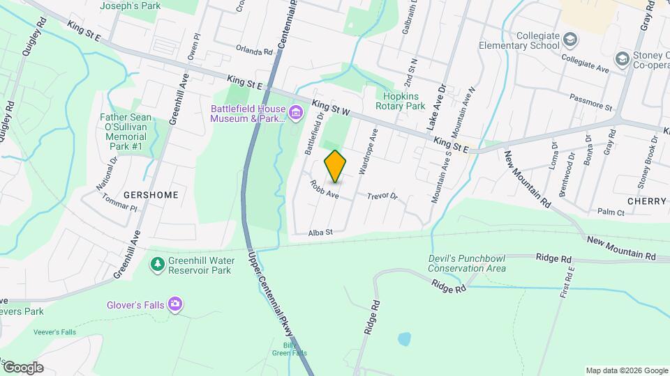 46 Upper Walker Ave Map and Location Details