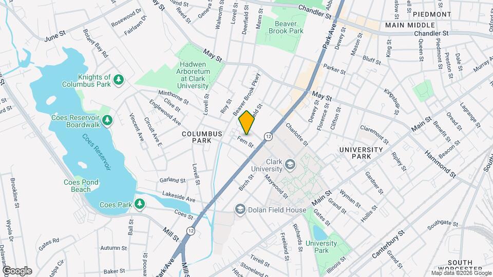 9 Fern St, Unit Unit 2 Map and Location Details