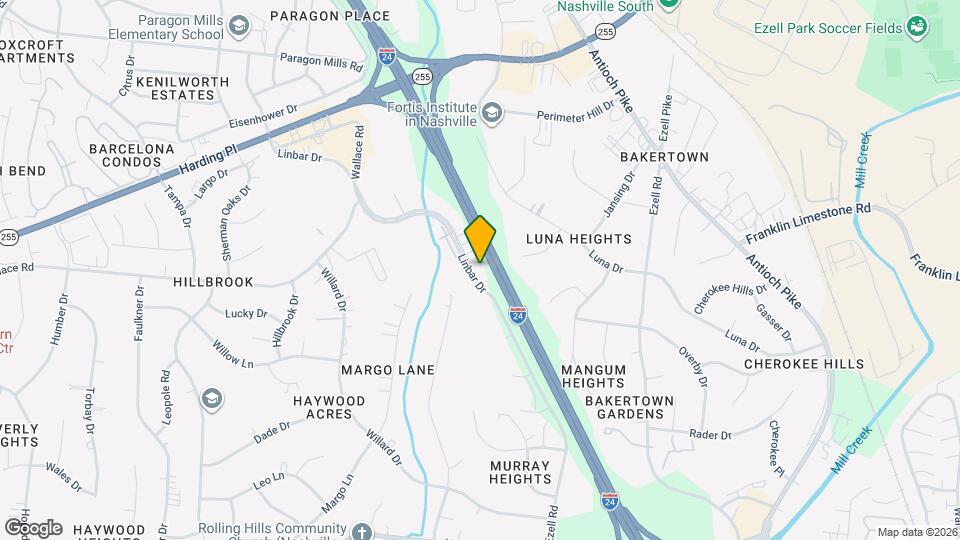 5160 Linbar Dr Map and Location Details