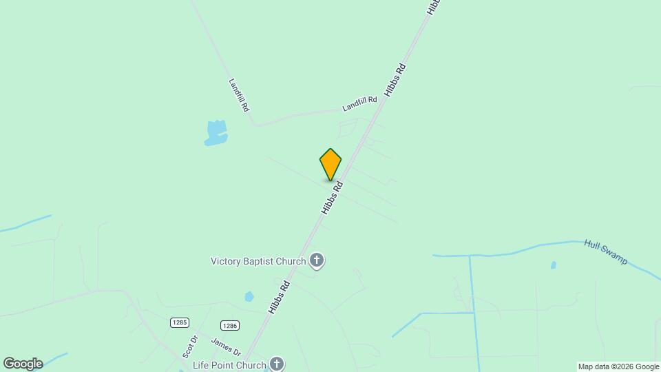 922 Hibbs Rd Map and Location Details