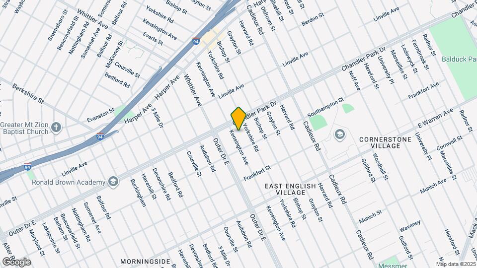 5566 Kensington Ave Map and Location Details