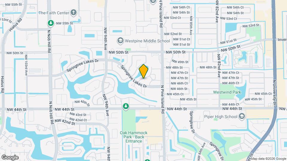 4624 NW 90th Ave Map and Location Details