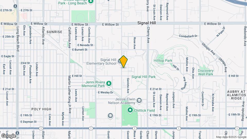 2248 Walnut Ave-Unit -1 Map and Location Details