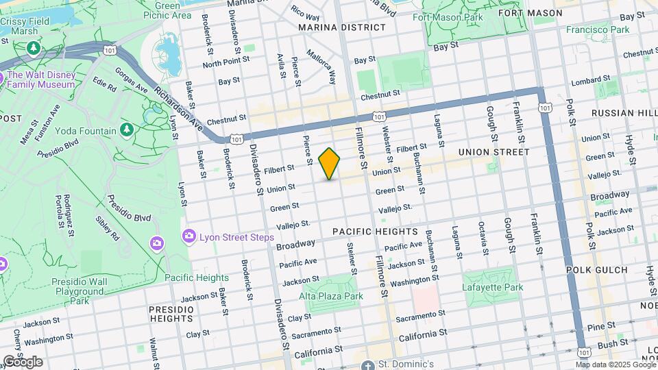 2341 Union St Map and Location Details