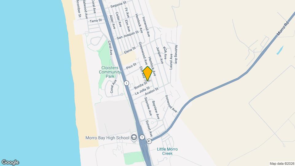 530 Bonita St Mapa y Detalles de la Ubicación