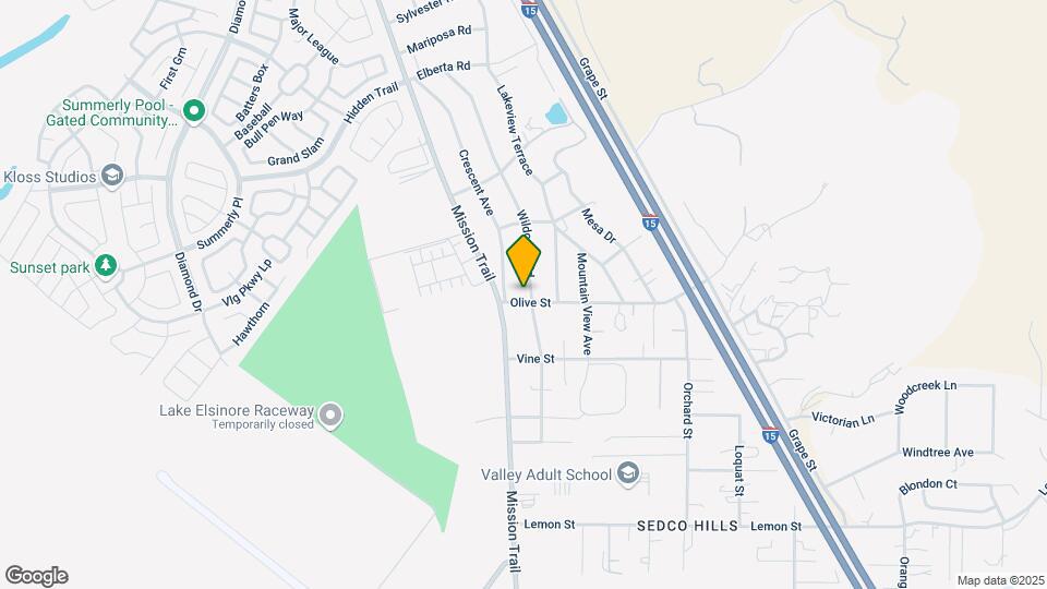 32935 Wildomar Rd Mapa y Detalles de la Ubicación