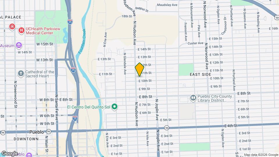 905 E 10th St Mapa y Detalles de la Ubicación