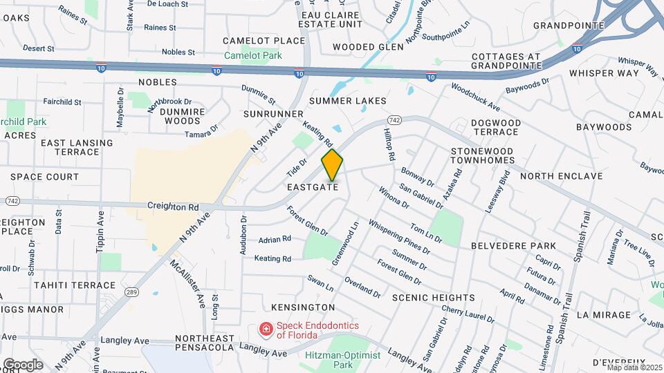 3505 Wellington Rd Map and Location Details