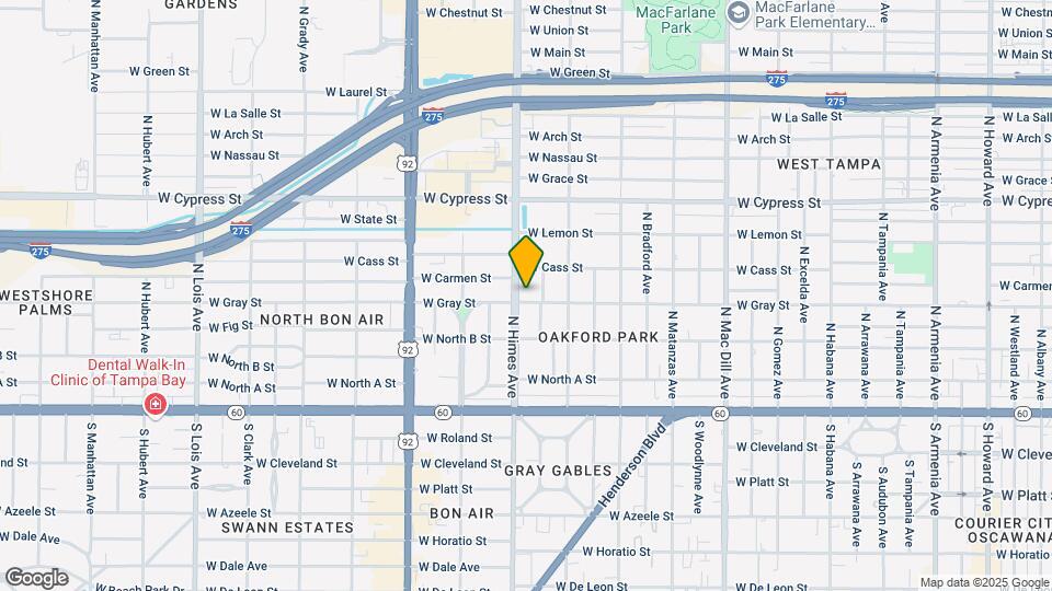 3421 W Gray Ct Map and Location Details